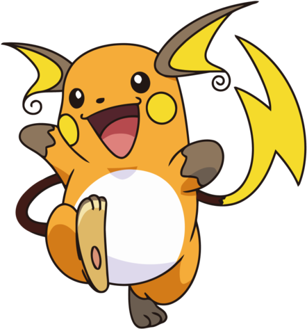 Neil Hill-aka Yoda Team Member Of Flex Magazine, Techniques - Pokemon Raichu (452x479)