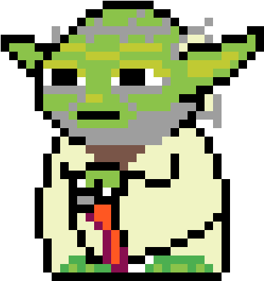 Yoda - Cross-stitch (1200x1200)