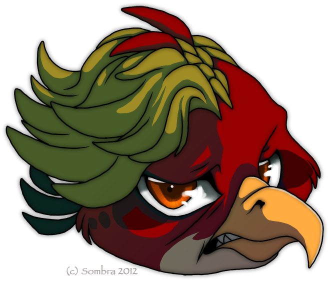 Angry Birds Ankh By Sombrastudio - Cartoon (750x722)