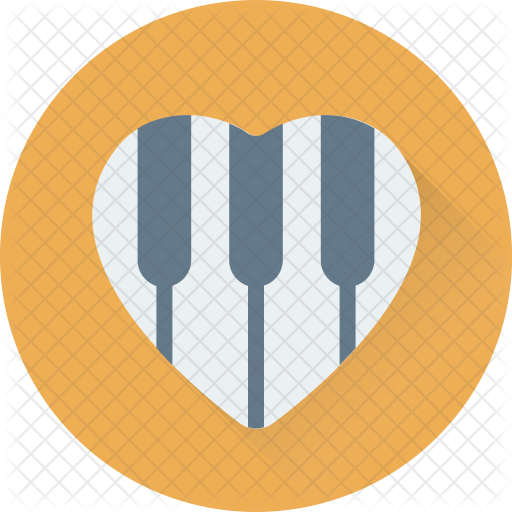 Piano Keyboard Icon - Piano (512x512)