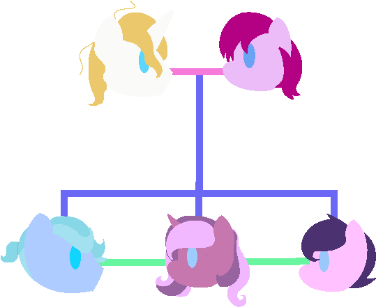 Blueblood X Fuchsia Blush - Blueblood X Fuchsia Blush (572x505)