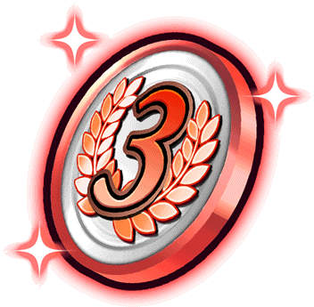 3rd Anniversary Medal A - Unison League Fire Medal (380x380)
