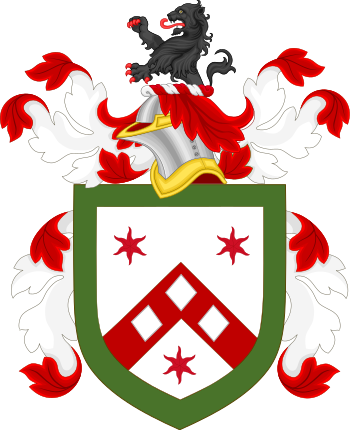 Coat Of Arms Of Francis Hopkinson - Queen Mary University Of London (350x430)