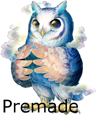 Cloud Owl - Illustration (337x400)