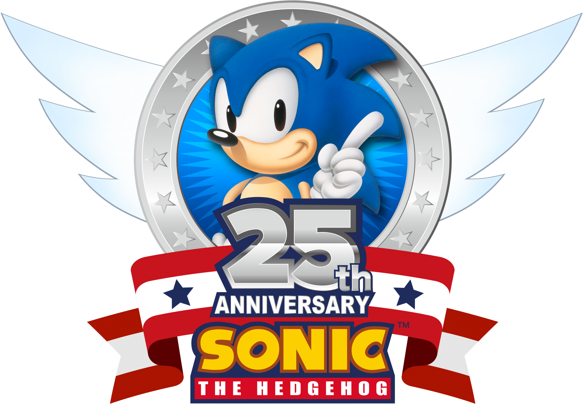 Sonic Gets Arty To Celebrate 25th Anniversary - Sonic 25th Anniversary Show (2048x1805)