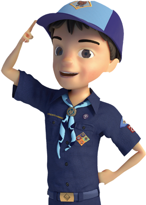 Picture - Cub Scout Ethan Clip Art (300x411)