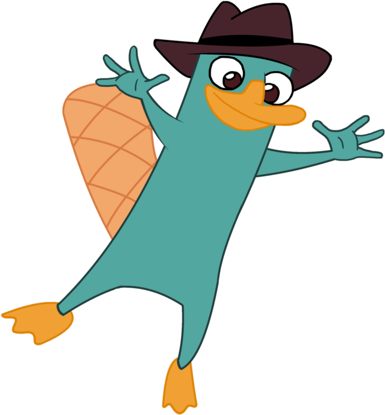 Perry The Platypus Transparent (853x936)