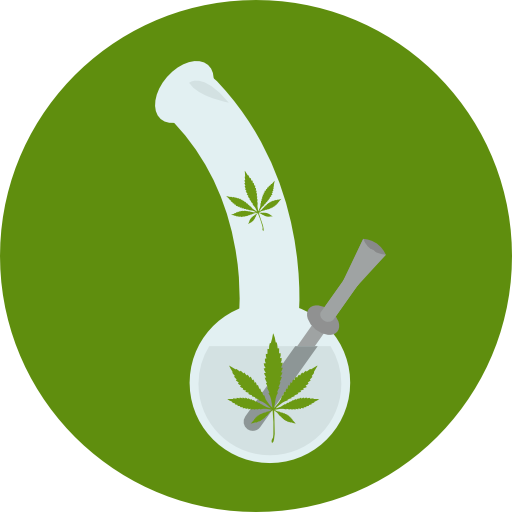 Marijuana Free Icon - Icon Weed Png (512x512)