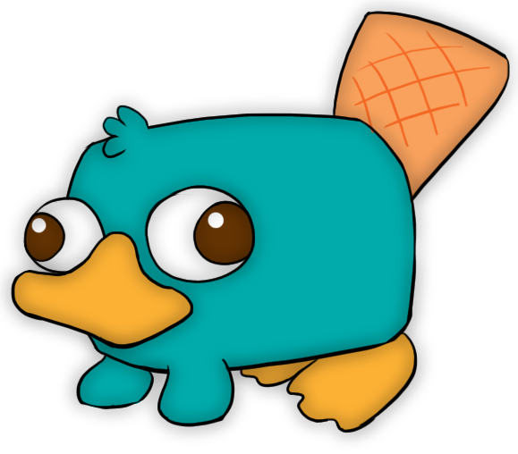 Chibi Perry By Kicsterash - Phineas Y Ferb Chibi (579x508)