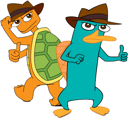 Phineas And Ferb Animal Agents (444x397)