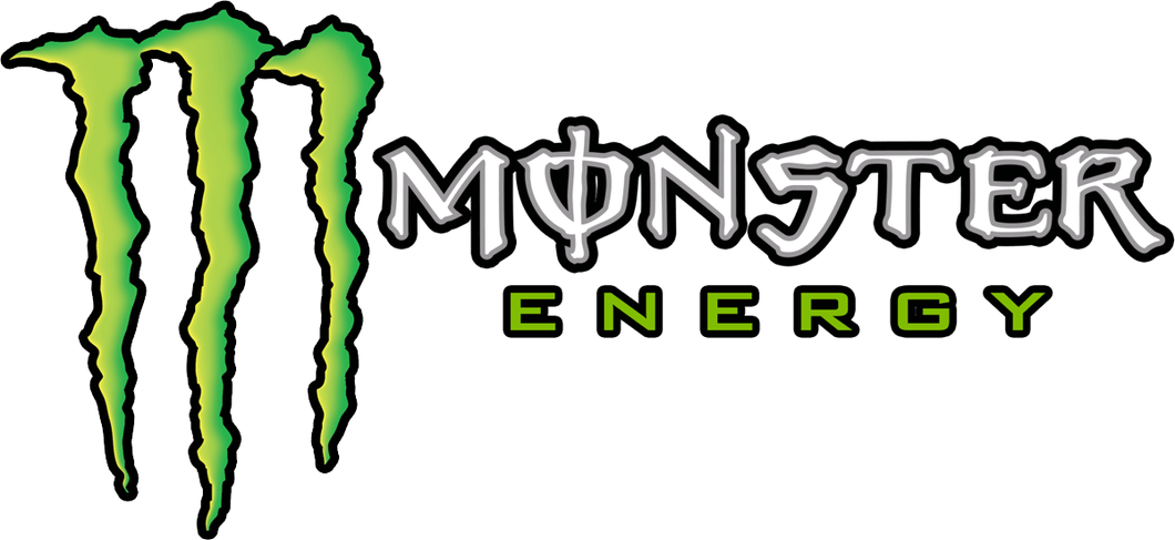 Monster Energy Clipart Log - Monster Energy Logo Name (1060x487)