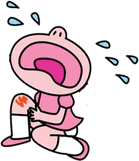 Child Crying Cartoon - Crying (528x538)