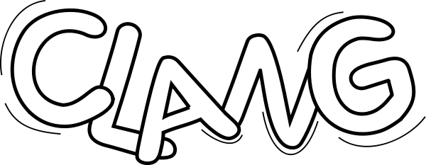 Messy Lined Papers - Black And White Onomatopoeia (800x311)