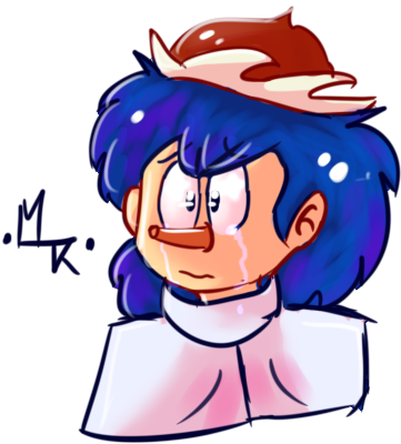 Crying Wooden Child By Miraknkm - Child (619x586)