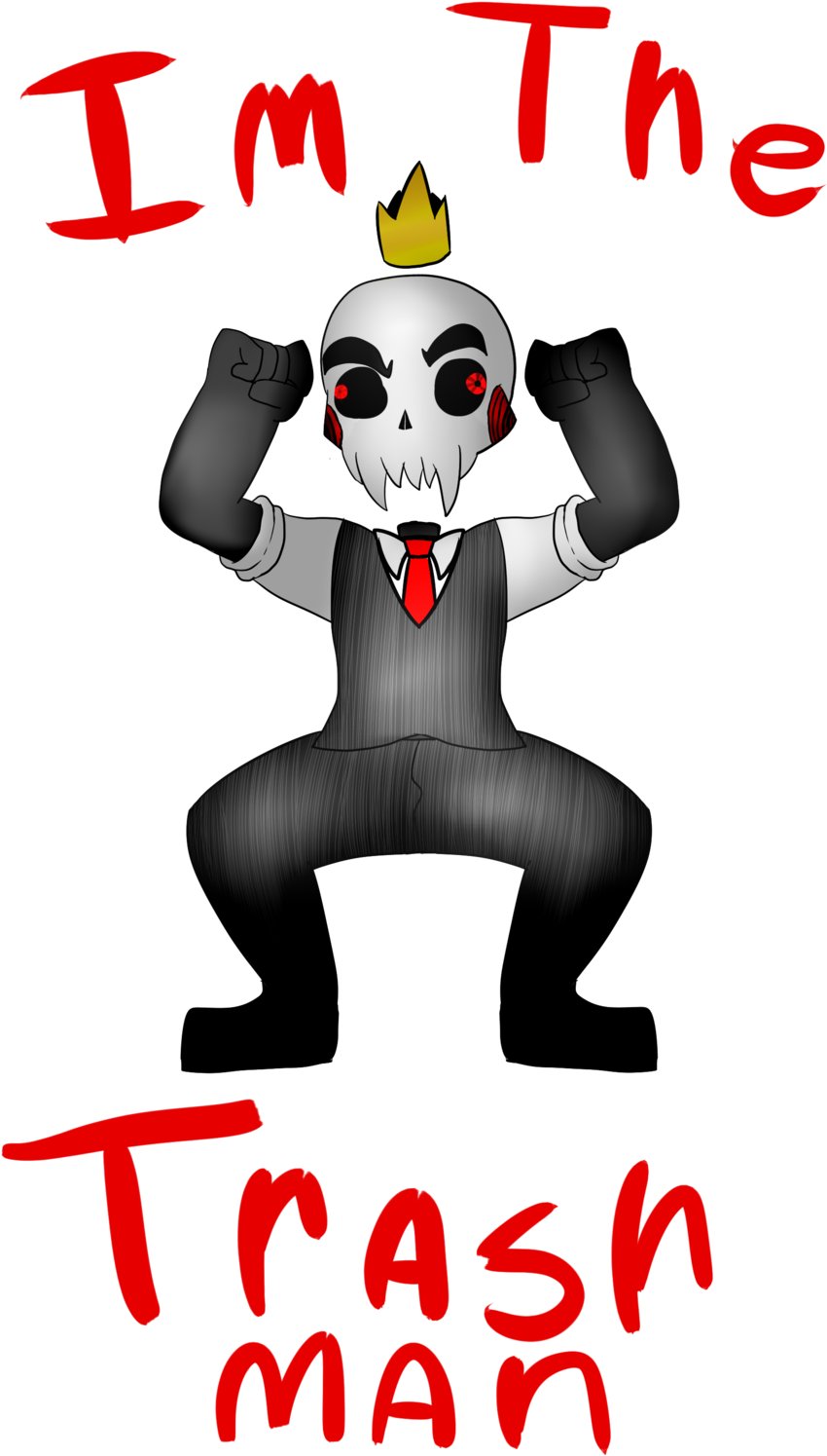 The Trash Man By Sugar-beast - Poster (1024x1536)