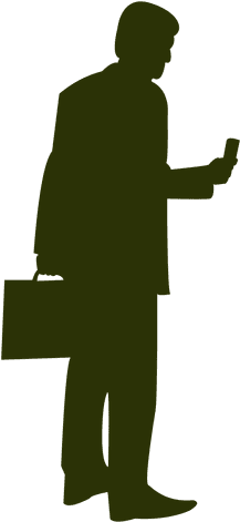 Executive Holding Briefcase Silhouette - Employer Branding: Mit Strategie Zum Bevorzugten Arbeitgeber (512x512)