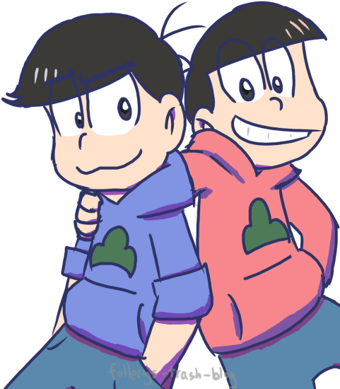 I'm Such Trash For Choukeimatsu Man - Cartoon (500x683)