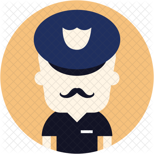 Policeman Icon - Skies - E - Blues Radio (512x512)