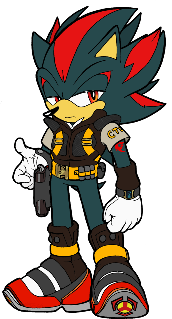Police Drawings Download Police Drawings Download Police - Shadow The Hedgehog Agent (600x1082)
