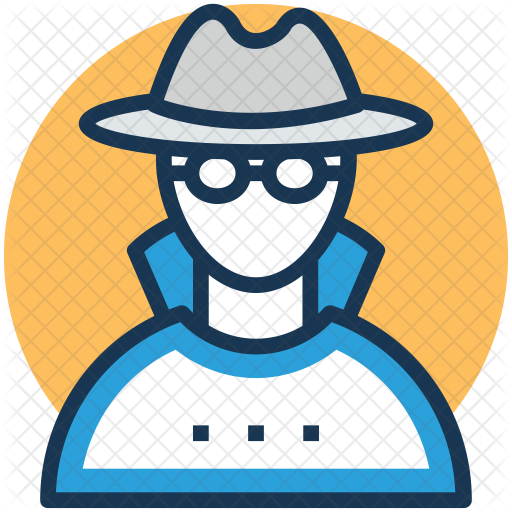 Detective Icon - Man (512x512)