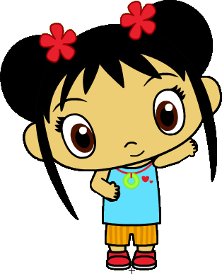 Kai Lan Cartoon - Ni Hao Kai Lan Gif (314x387)