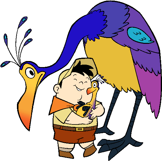 Kevin And Russell Up Clip Art - Up (556x554)