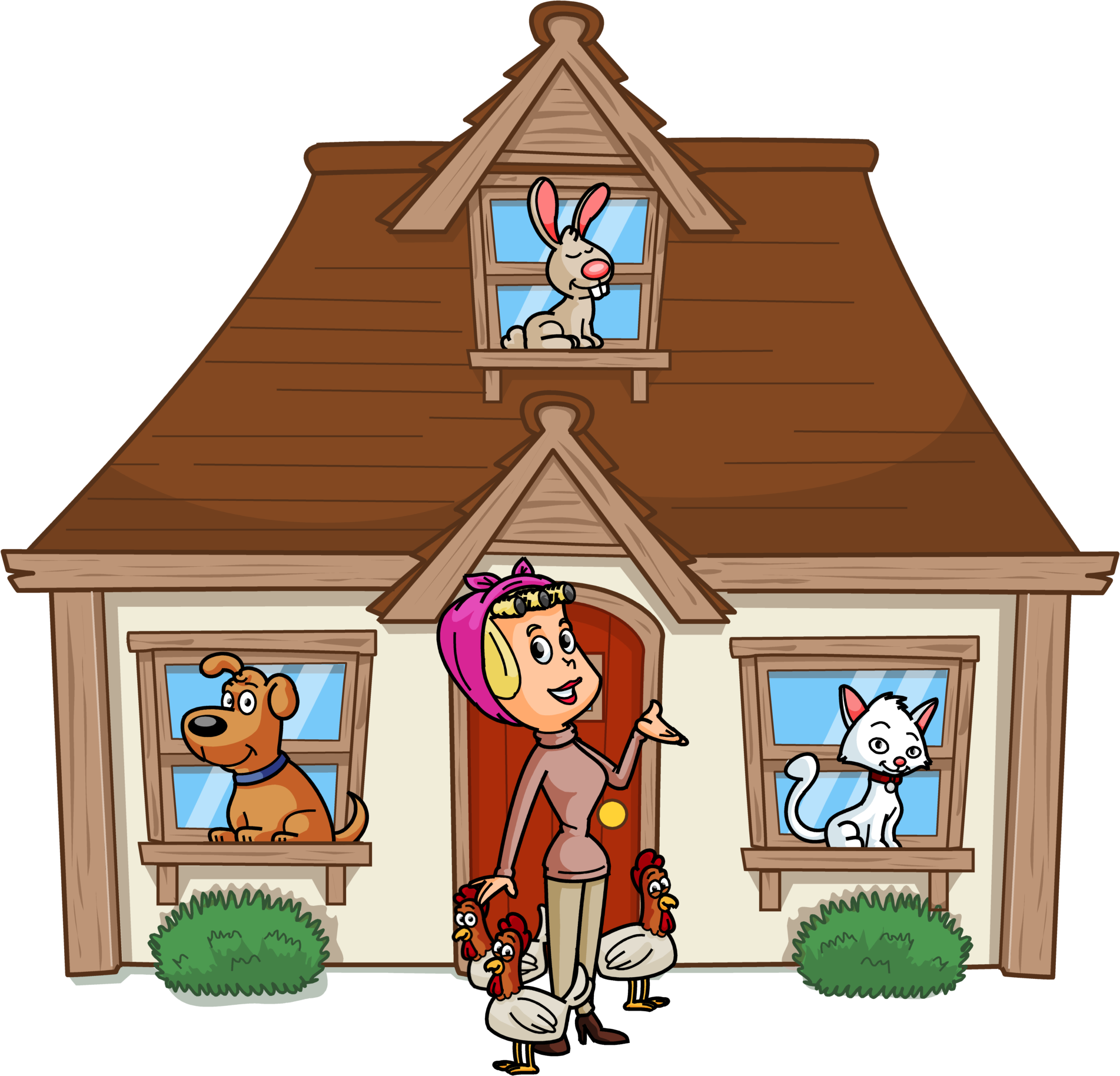 Housesitting Clipart (1903x1828)