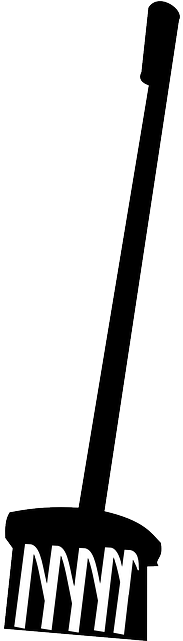 Clean Black, Fire, Broom, Cleaning, Clean - Cleaning (320x640)