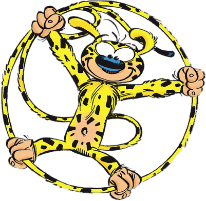 Marsupilami Cartwheel - Marsupilami Png (400x400)