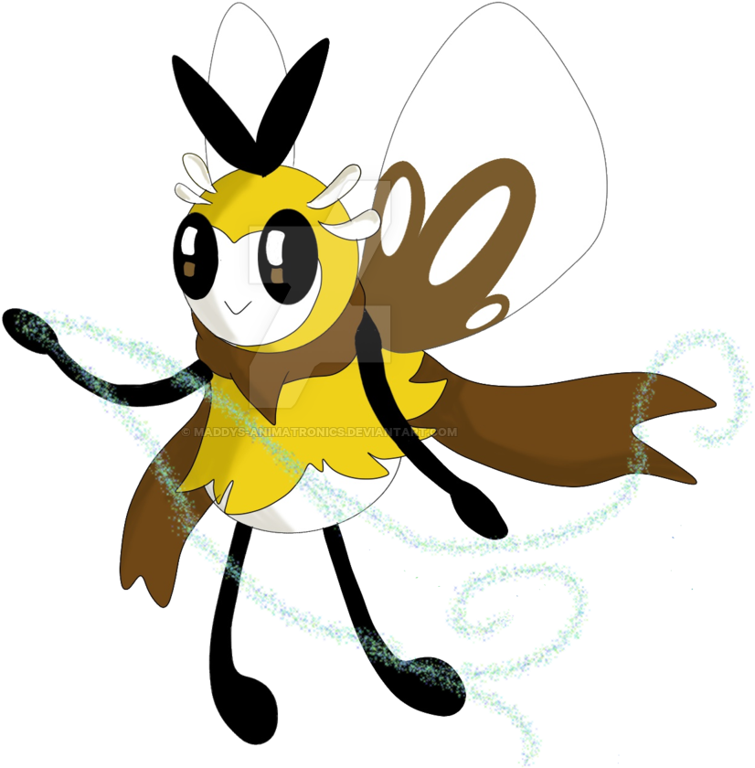 Ribombee By Vintage Ink1941 Ribombee By Vintage Ink1941 - Cartoon (1024x1229)