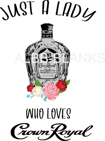 Just A Lady - Glass Bottle (356x480)