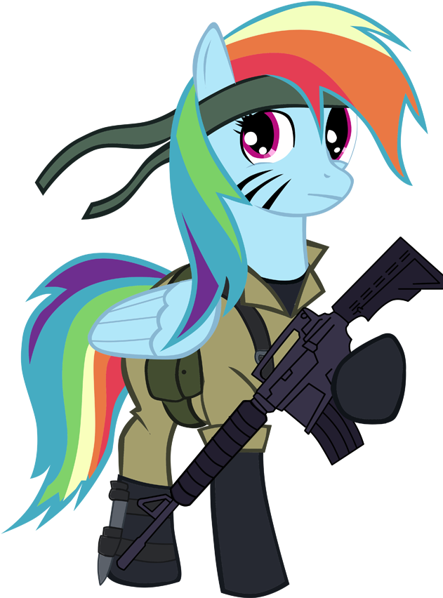 Fc09 - Deviantart - Net/fs71/f/201 - Solid Snake Rainbow Dash (639x1000)