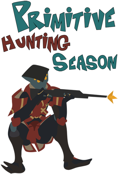 Primitive Hunting Season By Kymiez On Deviantart Rh - Poster (450x600)