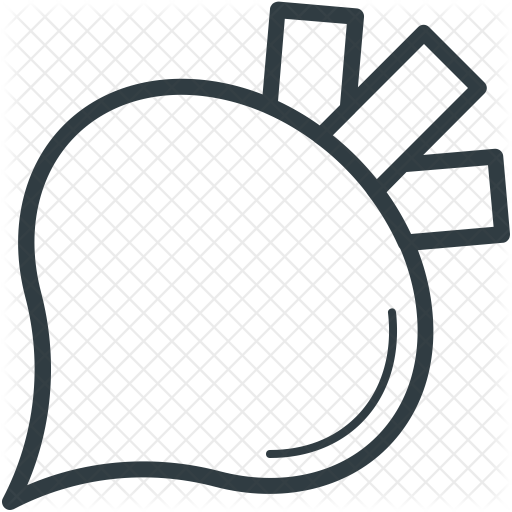 Turnip Icon - Food (512x512)