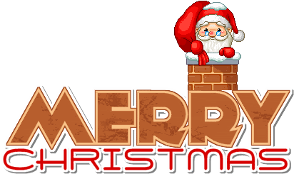 148377 Animated Merry Christmas With Santa - Christmas (420x292)