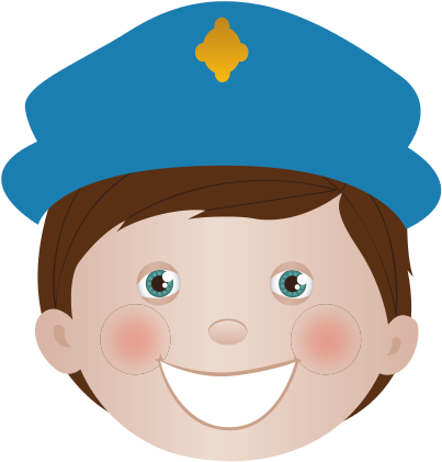 Child Dressed As Police Officer Icon Image - Police Officer (550x550)