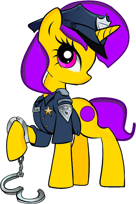 Zuha As A Police Officer By Mycandyorcoffee - Rarity (800x724)