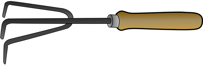 Spade, Tool, Cultivator, Garden, Plant - Gardening Hoe Cartoon (680x340)