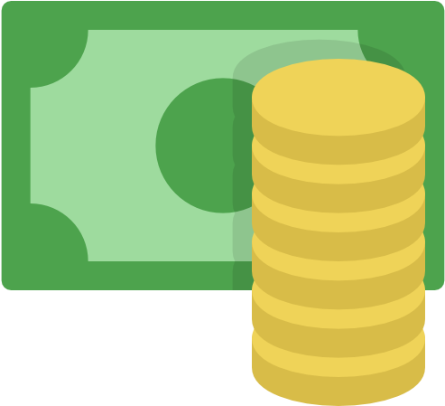 Money, Coins, Profit, Cash Icon - Monnaie Icone (512x512)