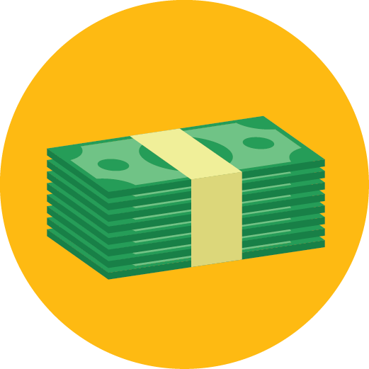 Switched Jobs Rollover Your Ira Today - Stack Of Money Icon (521x521)