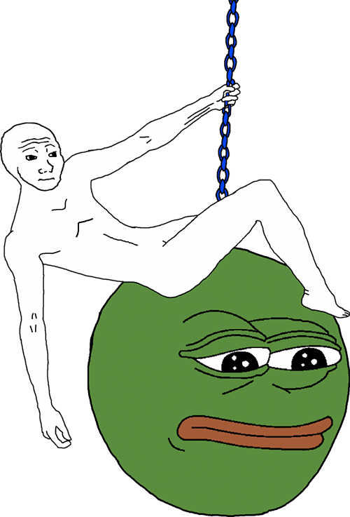 Do Anyone Have The Comic Where Pepe Is A Beagle Boy - Feels Guy And Pepe (500x737)