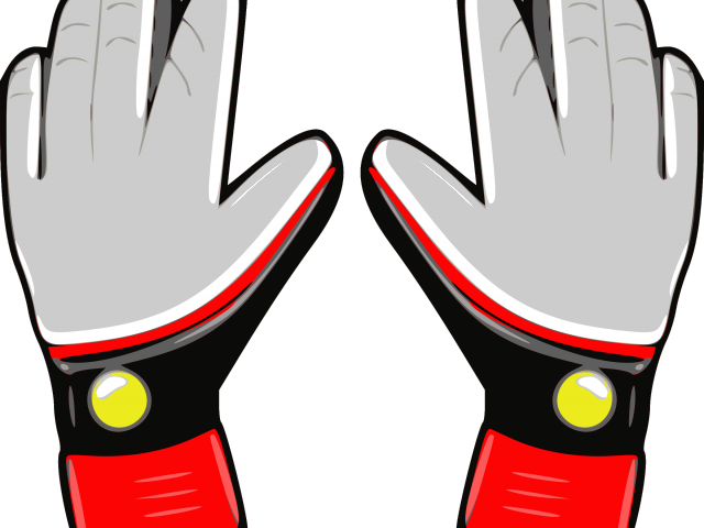 Gloves Clipart Goalkeeper Glove - Clip Art (640x480)