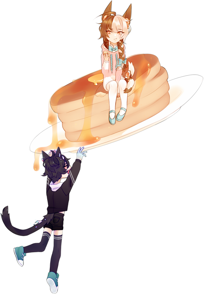 S ] A Sticky Situation By 0025sadskies - Kitten (694x1000)
