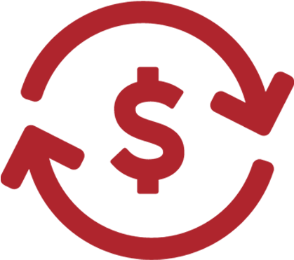We Apply Cutting Edge Methods Of Doing Anti Money Laundering - Domestic Money Transfer Icon (438x379)