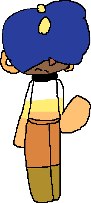 Candy Corn Smack By Monodam - Cartoon (300x666)