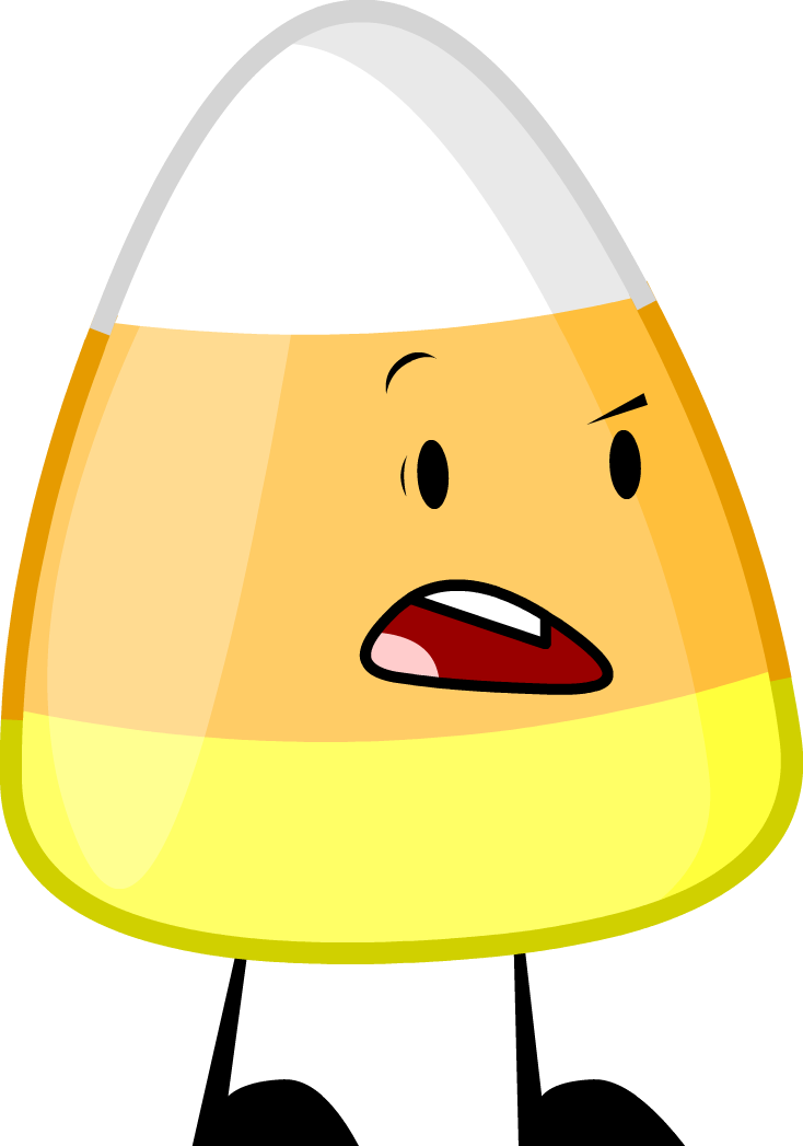 Candy Corn By Meleeobjects4 - Bfdi Candy Corn (734x1047)