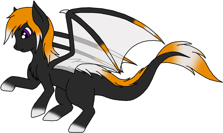 Candy Corn Dragon Pony Adopt - Cartoon (800x493)