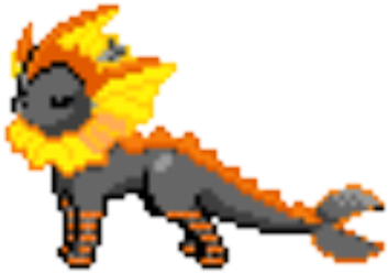 Candy Corn Vaporeon - Cartoon (420x420)