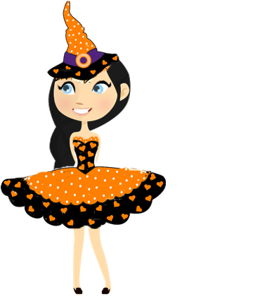 Doll De Halloween By Javitinistaeditions - Clip Art (423x560)