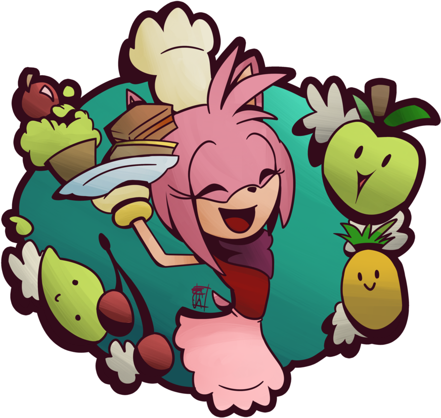 Chef Amy By Skrlb - Cartoon (894x894)